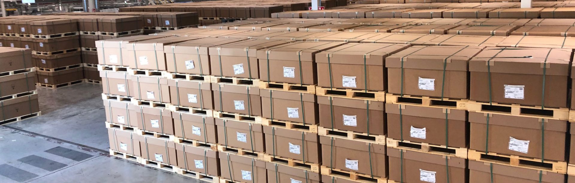 magazzino gruppo scart - azienda di packaging per il settore industriale